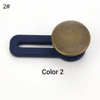 4PCS Expander Button Pants Waist Extender Metal Adjustable Retractable for Jeans