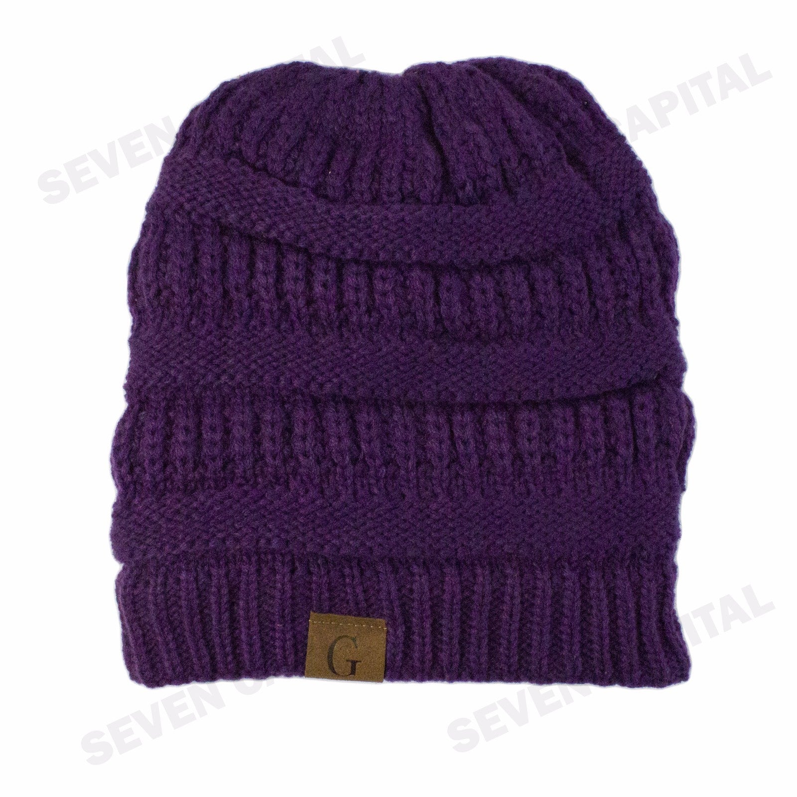 Women'S Men Knit Slouchy Baggy Beanie Oversize Winter Hat Ski Fleece Slouchy Cap