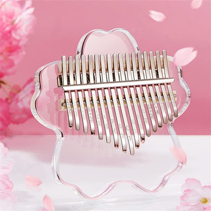 17-Key Kalimba Thumb Piano – Easy-to-Play Mbira for Beginners, Adults & Kids | Relaxing Aesthetic Gift Idea