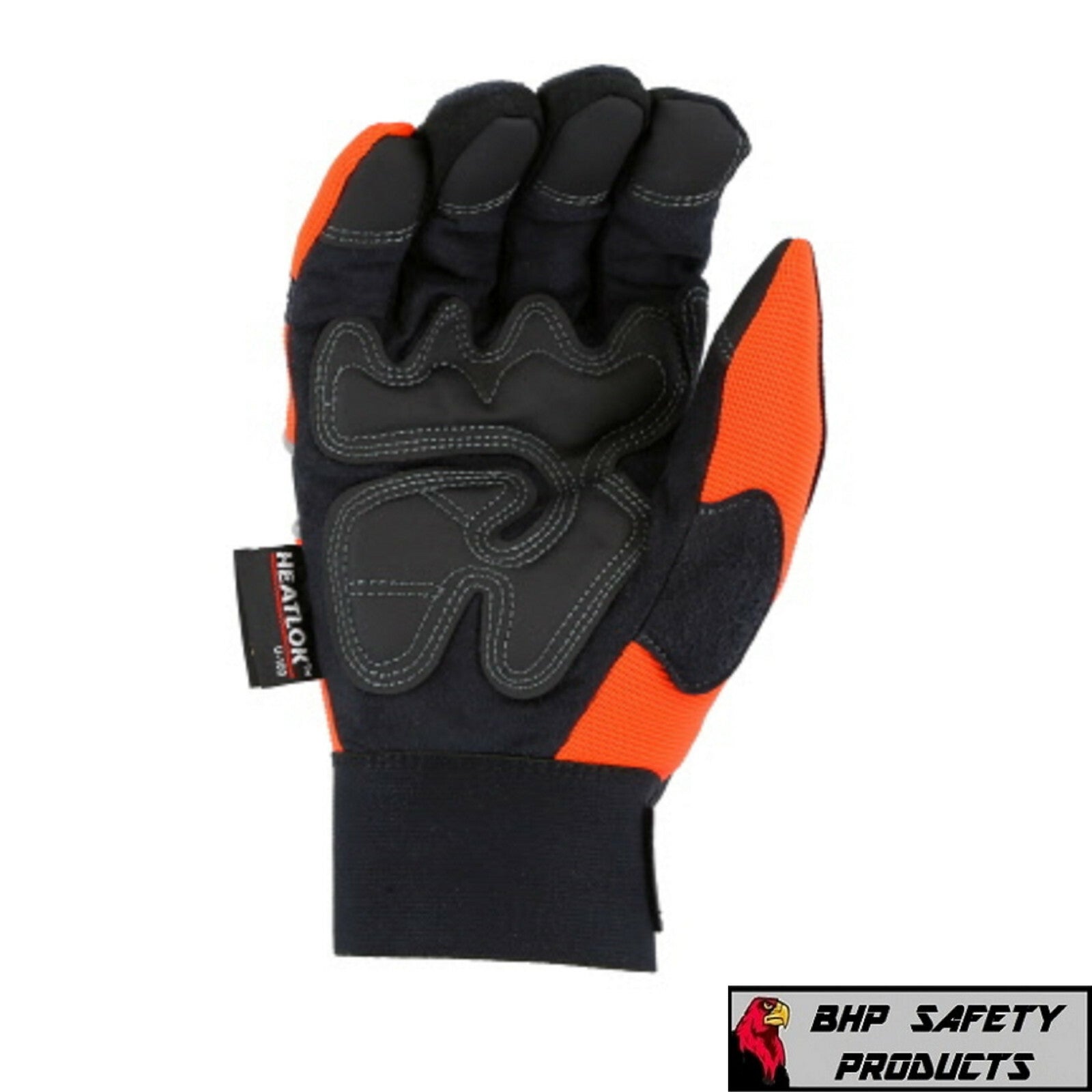 Majestic 2145 Winter Hawk Armorskin Insulated Mechanics Work Gloves, Waterproof