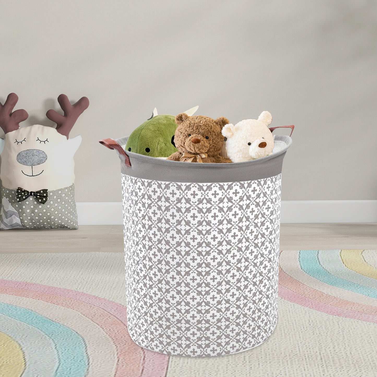 Multi-Purpose Laundry Hampers 15.7"(D) X 19.7"(H) Collapsible Laundry Basket