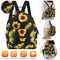Waterproof Sunflower Backpack Women Purse Shoulder Rucksack Travel Bag Handbag