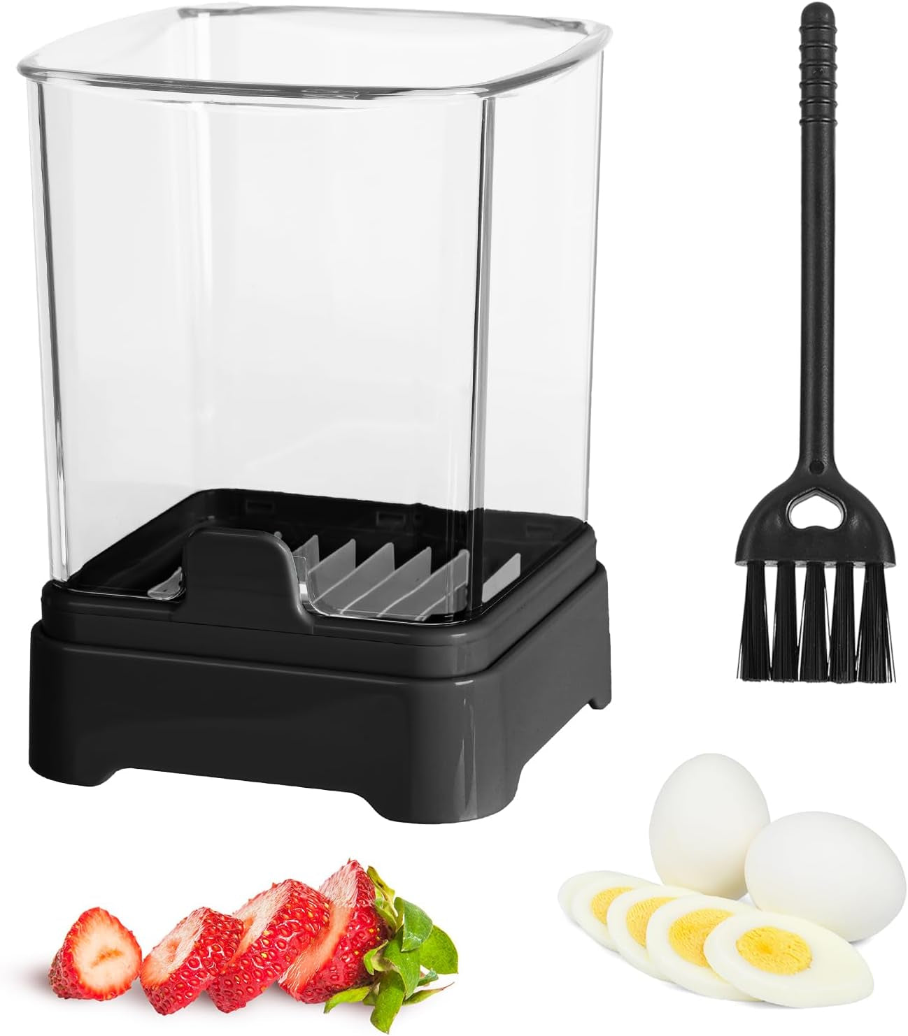 Fruit & Veggie Slicer Cup – Cutter for Banana, Egg, Grape – Portable & Safe