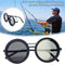 Adjustable Tint Sunglasses, 1-9 Gears Polarized Glasses, Beach, Fishing, Driving