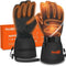 (Size L ) Heated Gloves, 5000Mah, Waterproof, Touchscreen, for Skiing, Riding..