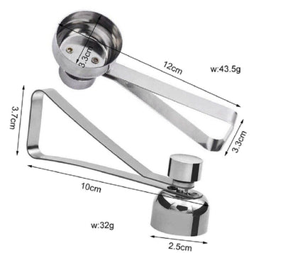 Stainless Steel Egg Topper – Precision Shell Cutter Cracker Tool for Boiled Eggs