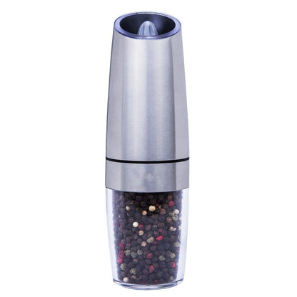 Salt and Pepper Grinder Electric Pepper Mill Stainless Steel Gravity Induction