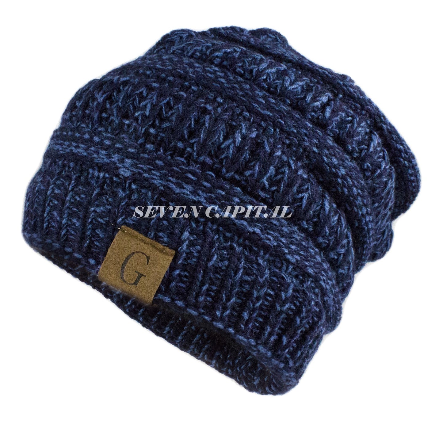 Women'S Men Knit Slouchy Baggy Beanie Oversize Winter Hat Ski Fleece Slouchy Cap