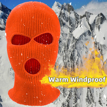 Winter Ski Mask for Men & Women - Warm Wool & Arctic Velvet Balaclava for Cycling, Skiing, Hiking, Motorcycle & More - Windproof & Cozy Face Cover