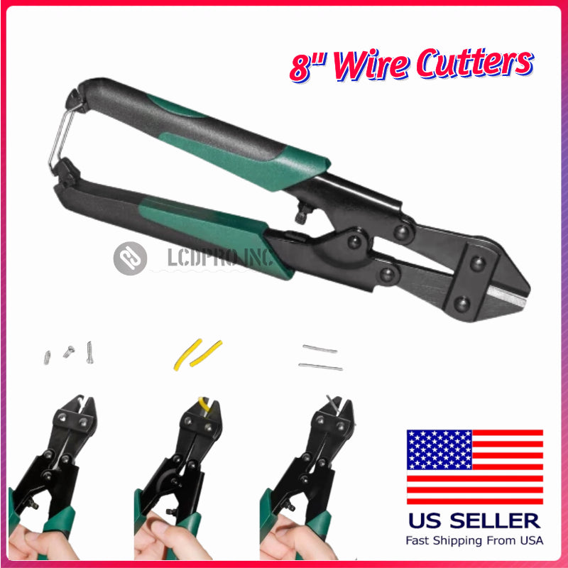 Best Wire Stripper Cutter Crimper Tool – 8'' Self-Adjusting Pliers for Effortless Cable Stripping