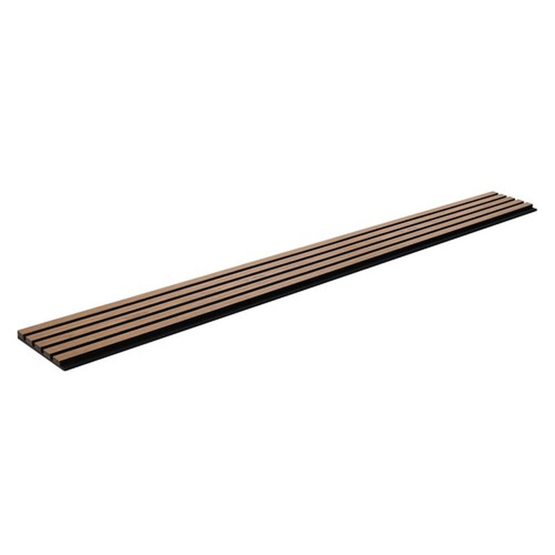 VEVOR Wood Slat Acoustic Panels 7.9 X 94.5 in for Modern Wall Decor Walnut