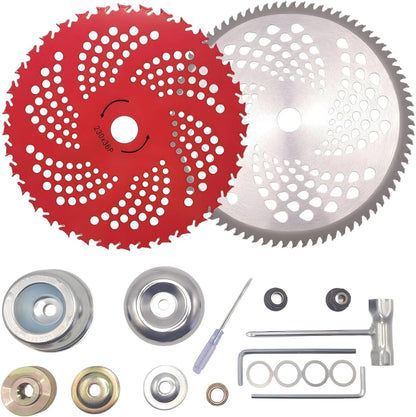 9"X 36 Teeth Carbide Tipped Blade Kit for Brush Cutter Trimmer Weed Eater 2 Pack