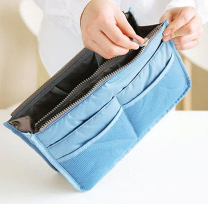 Women's Travel Purse Organizer Insert – Multi-Pocket Tote Handbag Liner for Easy Bag Swap, Lightweight Storage for Essentials, Makeup & Accessories