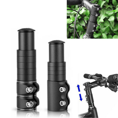Fork Stem Extender Alloy Accessories Mountain Bike Cycling Cover MTB Parts Riser