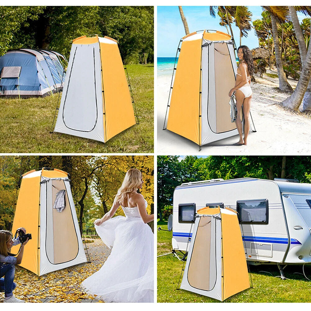 Pop up Shower Tent Outdoor Camp Tent Privacy Shower Toilet Changing Hiking