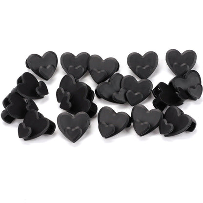 love hanger 18Pcs Space Triangles Clothes Hanger Connectors Hooks for Organizer Closet Space-Saving Hanger 