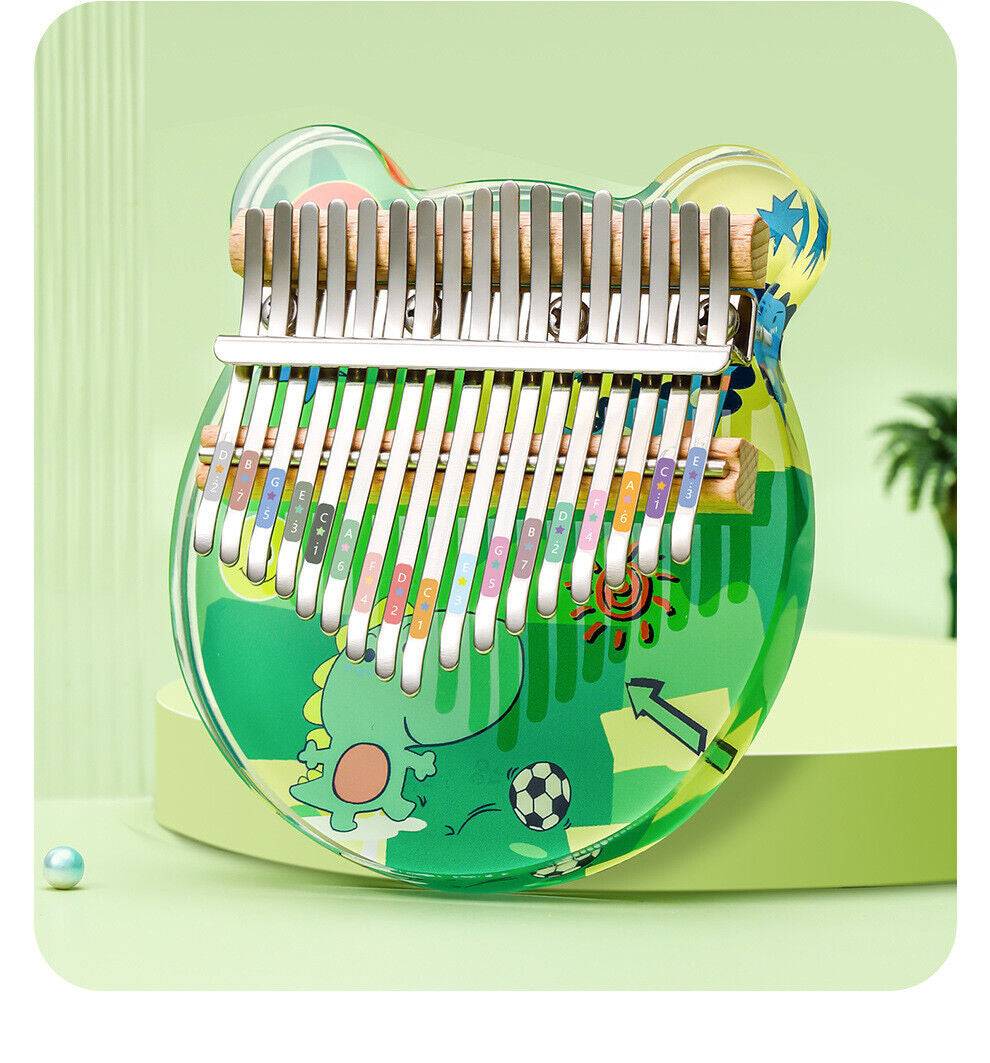 17-Key Kalimba Thumb Piano – Easy-to-Play Mbira for Beginners, Adults & Kids | Relaxing Aesthetic Gift Idea