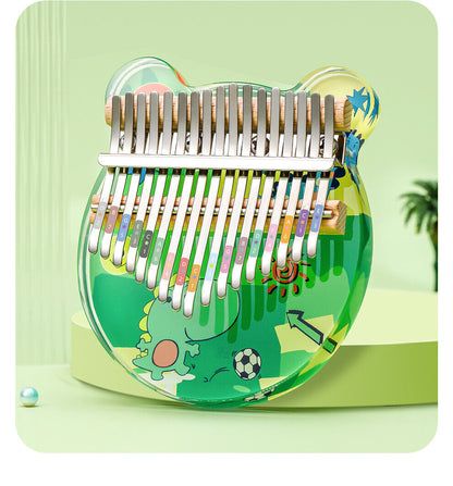 17-Key Kalimba Thumb Piano – Easy-to-Play Mbira for Beginners, Adults & Kids | Relaxing Aesthetic Gift Idea