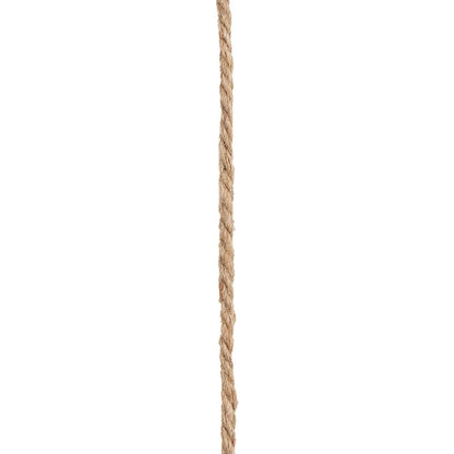100 Feet 5Mm Thick Twisted Nautical Rope for Crafts and Gift Wrapping Brown)