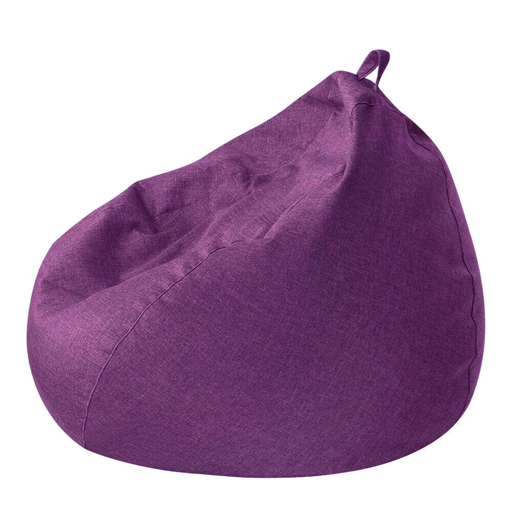 Large Bean Bag Chair Cover Indoor for Adults Kids Lazy Lounger Couch Sofa Cover
