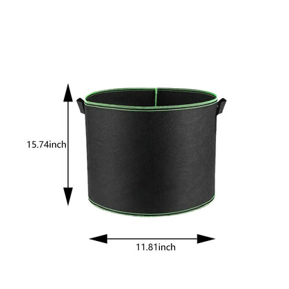 Plant Grow Bags | 5/10pcs 1-30 Gallon Thickened Nonwoven Fabric Pots | Durable & Breathable Containers for Gardening, Vegetables & Flowers