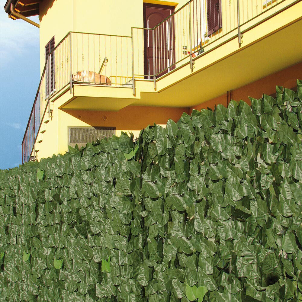 118"X39" Artificial Faux Ivy Leaf Hedge Fencing Privacy Fence Garden Decorate