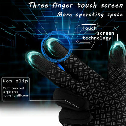 Thermal Windproof Waterproof Winter Gloves Touch Screen Warm Mittens – Insulated, Waterproof, and Touchscreen Compatible for Outdoor Activities