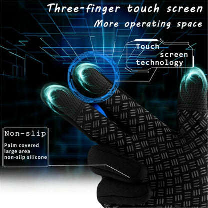 Thermal Windproof Waterproof Winter Gloves Touch Screen Warm Mittens – Insulated, Waterproof, and Touchscreen Compatible for Outdoor Activities