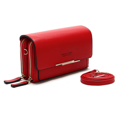 Women Ladies Crossbody Wallet Leather Phone Purse Clutch Card Holder Handbag