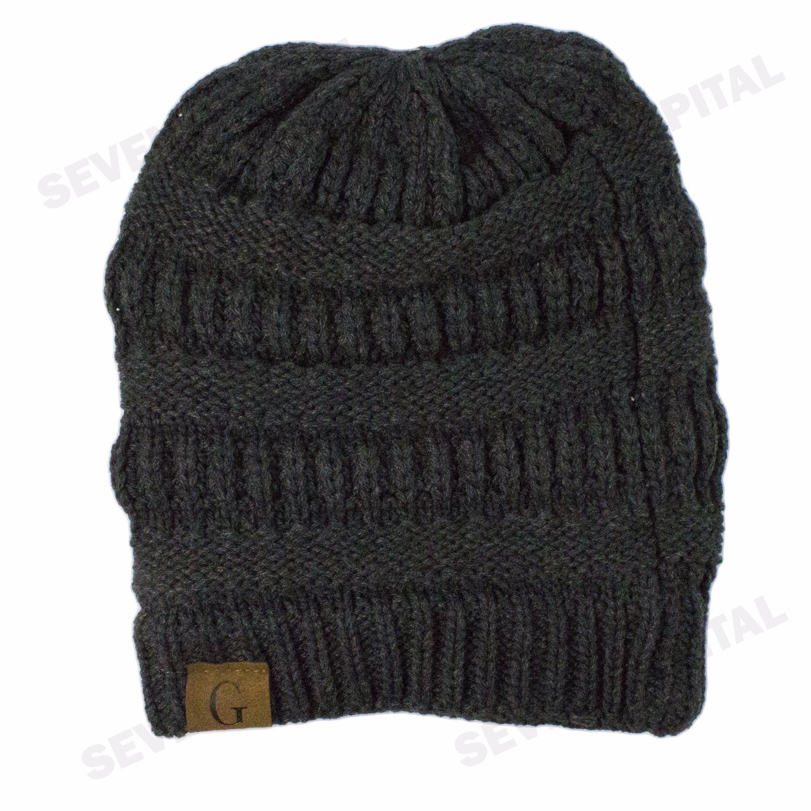 Women'S Men Knit Slouchy Baggy Beanie Oversize Winter Hat Ski Fleece Slouchy Cap