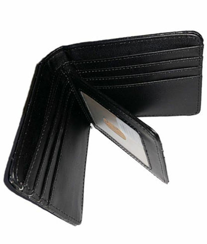 Horse Mens Wallet Western Bifold Style W090-15 Black