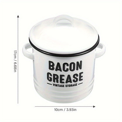 1Pcs Oil Storage Tank-20.29Oz Large Capacity Grease Container,Rich Colors