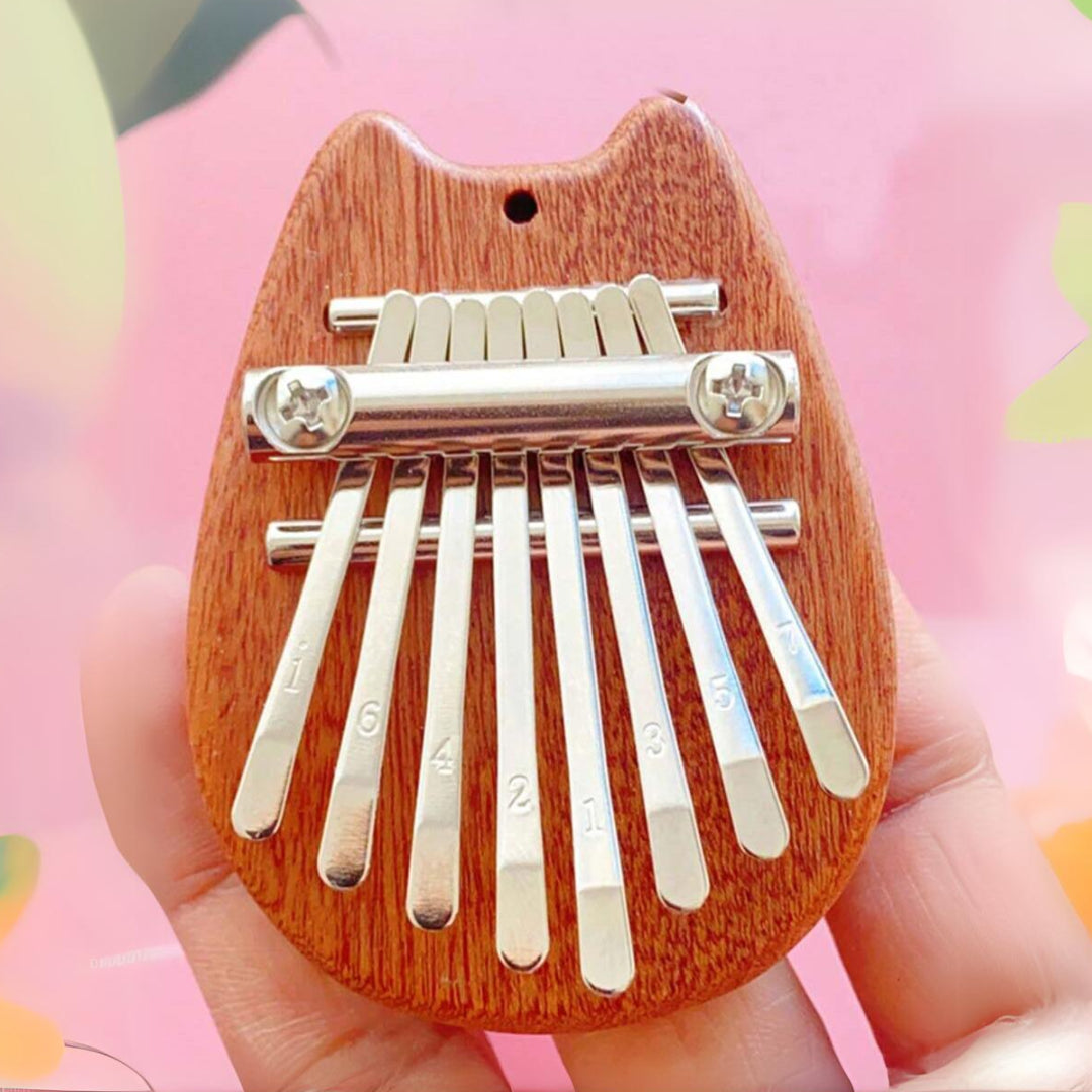 8 Key Mini Kalimba Exquisite Finger Thumb Piano Marimba Musical Good Accessory
