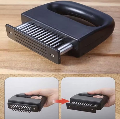 ✅PRO GRADE Ultra Durable Meat Tenderizer | 48 Stainless Steel Blade Kitchen Tool