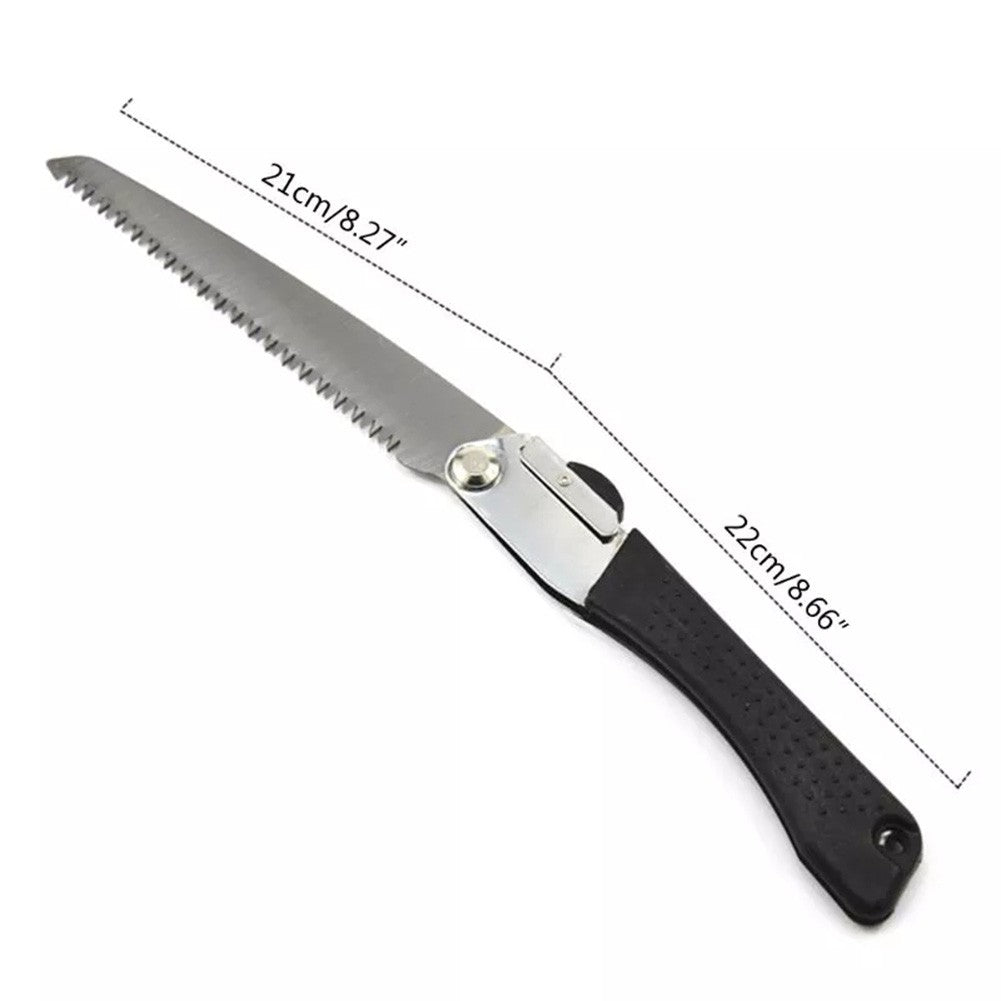 8" Folding Saw Extra Long Blade Hand Saw for Wood Camping Dry Wood Pruning Saw
