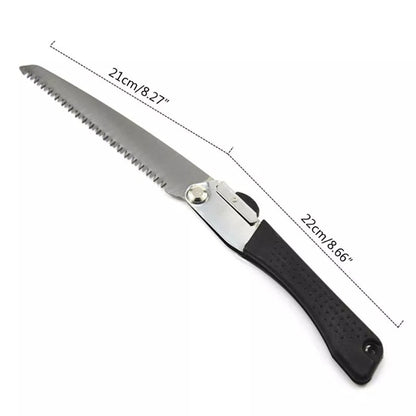 8" Folding Saw Extra Long Blade Hand Saw for Wood Camping Dry Wood Pruning Saw