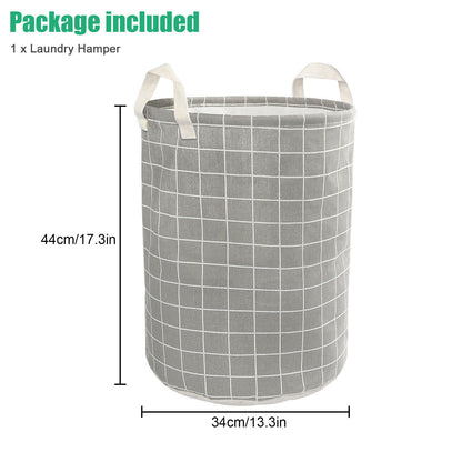 Large Foldable Storage Laundry Hamper, Dirty Clothes Basket, Wash Bag Organizer