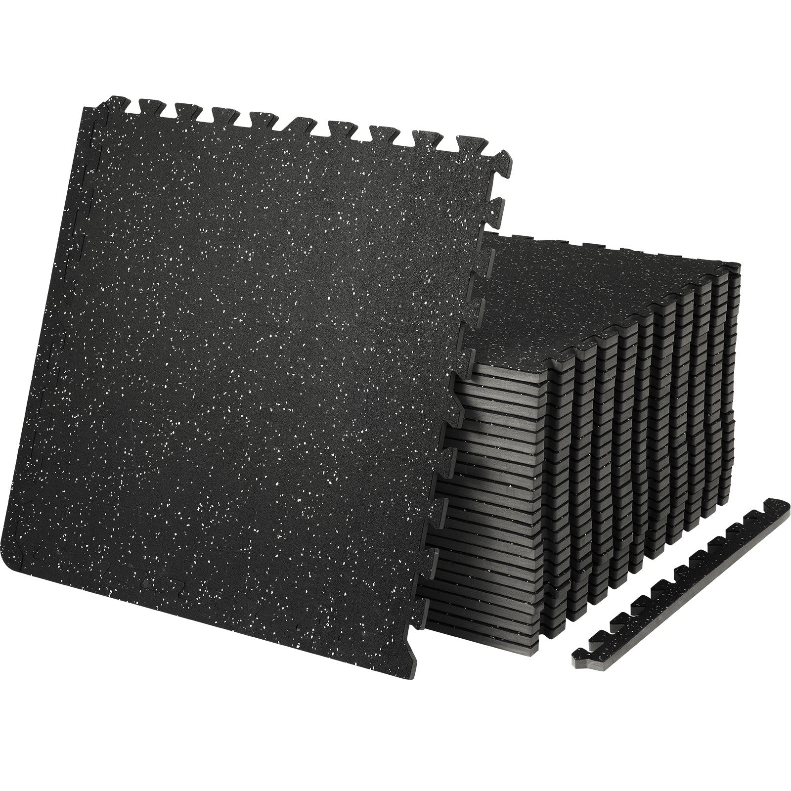 6/12/25 Pack Exercise Floor Mat Interlocking Tiles Foam W/ 24 X24 X 0.5''