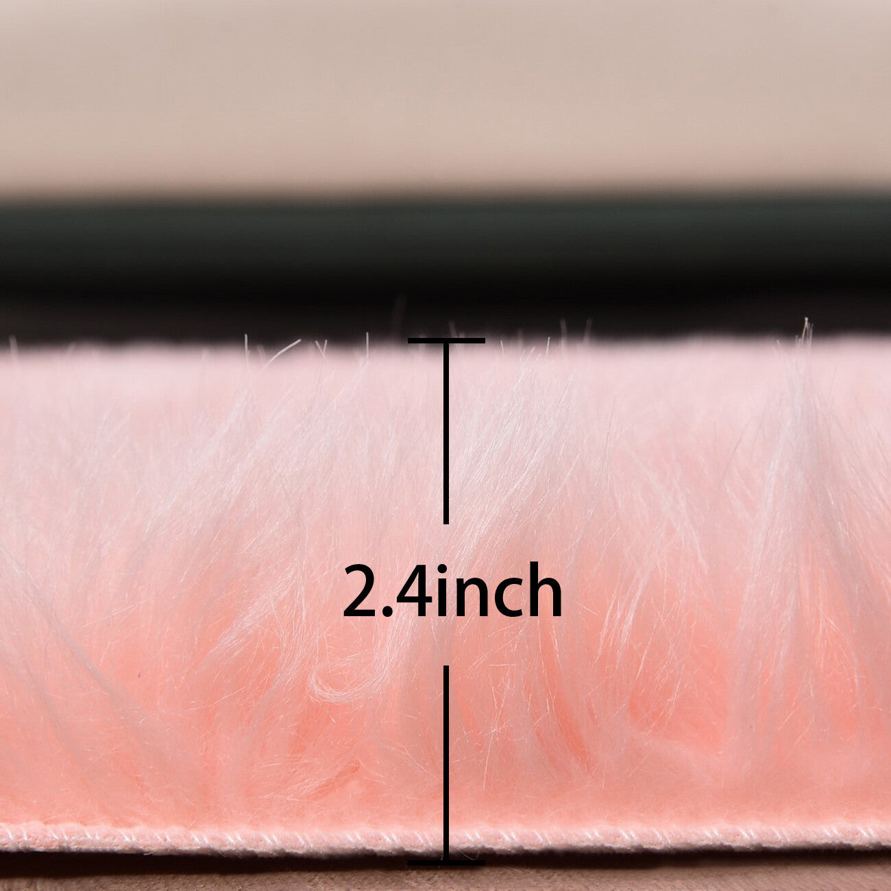 Faux Fur Sheepskin Fluffy Area Rugs round Shaggy Carpet for Bedroom Living Room