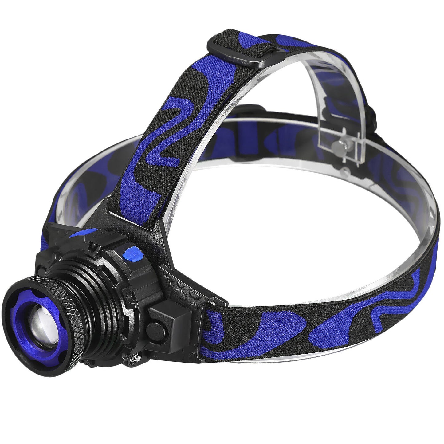 Tactical Headlight Rechargeable LED Headlamp+Batt+