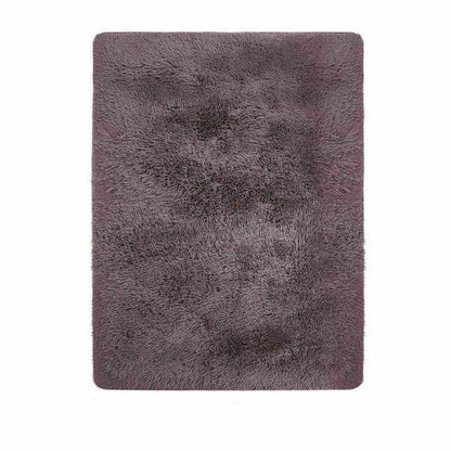 Fluffy Rugs Anti-Skid Shaggy Area Rug Dining Room Carpet Floor Mat Home Bedroom