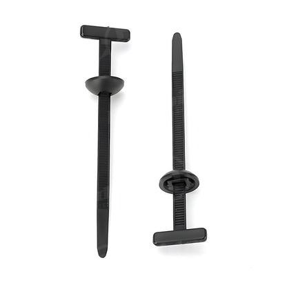 50PCS Nylon Universal Cable Tie Buckle Self-Locking Nylon Zip Ties Holder NEW