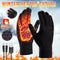 Heated Gloves Electric Rechargeable Battery Hand Warm Windproof Thermal Winter