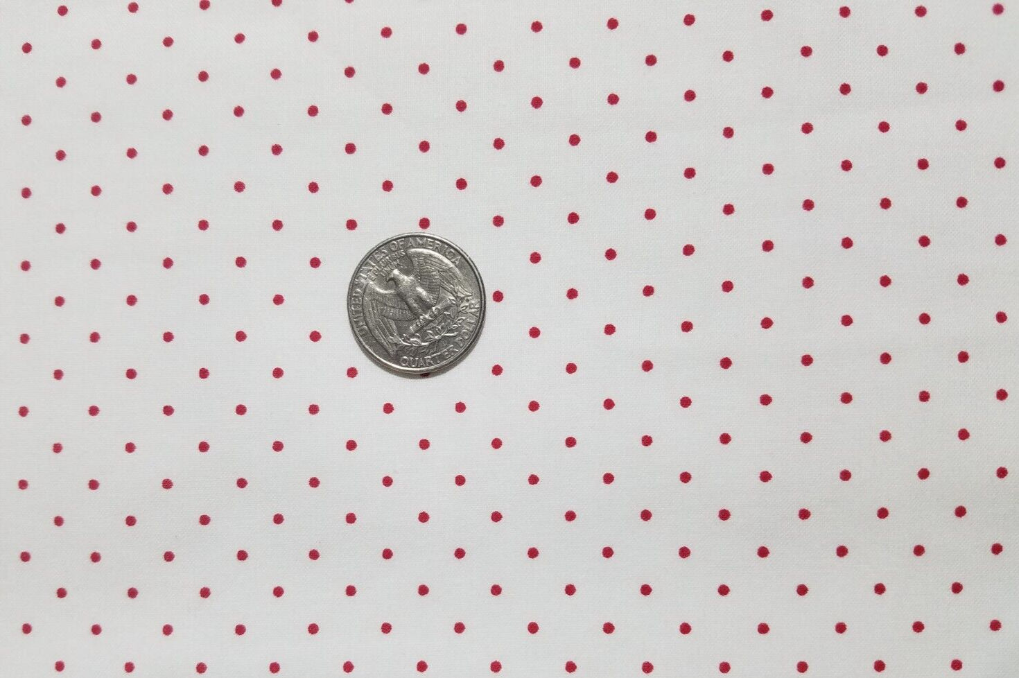 VTG Valentine Heart Fabric FQ Bundle of 6 – Perfect for Valentine's Day Crafts, Quilts, and Sewing Projects, Red & White Heart Patterns & Dots