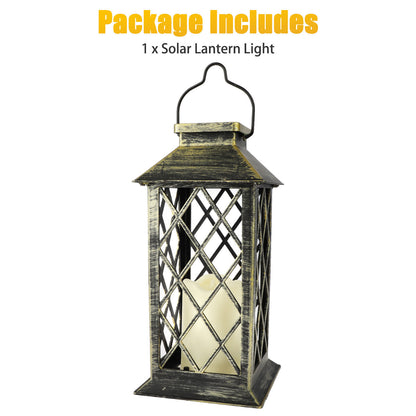 Solar Lantern Hanging Light – LED Outdoor Garden Lamp, Waterproof Yard Decor for Patio | Energy-Efficient, Ambient Lighting | TikTok Garden Vibe Must-Have