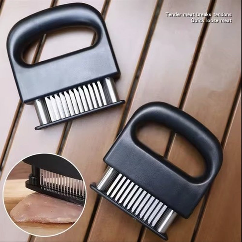 ✅PRO GRADE Ultra Durable Meat Tenderizer | 48 Stainless Steel Blade Kitchen Tool