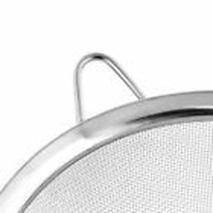 colander, Stainless Steel Fine Mesh Strainer Set – 3 Sizes,Durable & Rust-Resistant, Perfect for Sifting, Kitchen Utensils Hanging Holes Stackable Tea