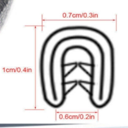 10Ft Car Door Edge Guard Moulding Trim Rubber Seal Strip Scratch Protector White
