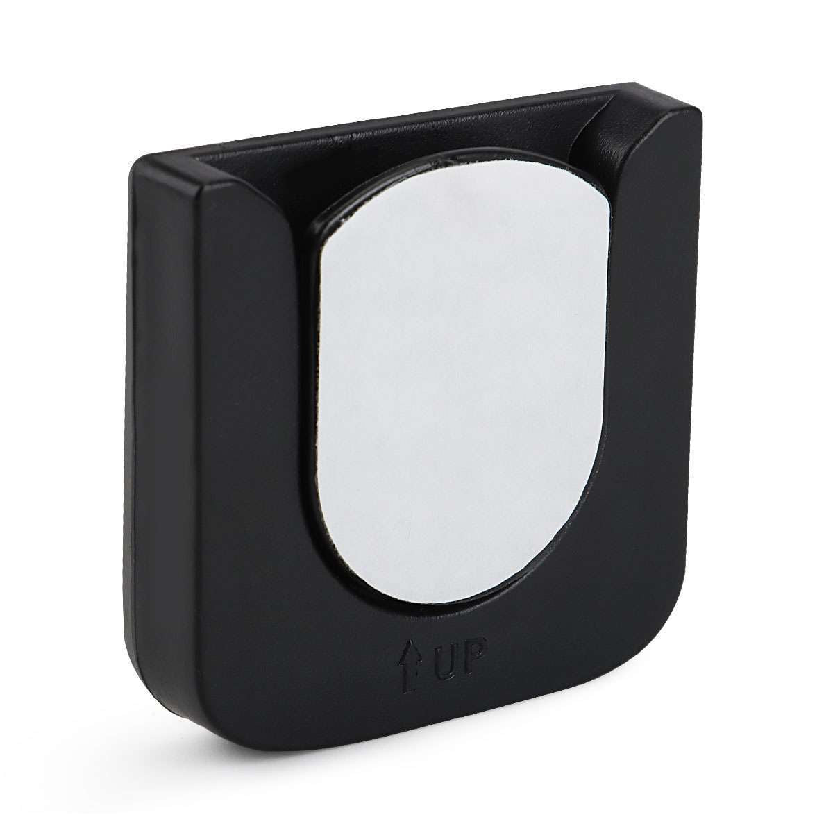 Magnetic Remote Control Holder – Wall Mount Organizer, Self-Adhesive, Space-Saving Storage for TV, AC, Fan Remotes Light Smooth Minimalist Plastic