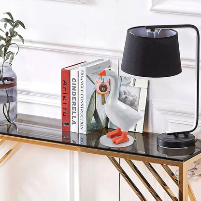 Magnetic Goose Key Holder Cute Home Decor Kawaii Room Office Table Desk Aestheti